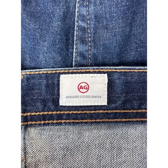 Adriano Goldschmied AG Jeans 31 x 30 Mens Matchbox Slim Straight Selvedge Denim - Picture 7 of 9